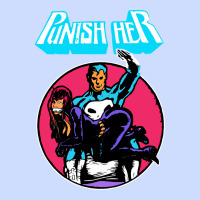 Superhero Punish Her Urban Heavy Tee | Teevron