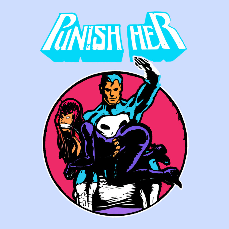 Superhero Punish Her Urban Heavy Tee by linhVisuals | Teevron