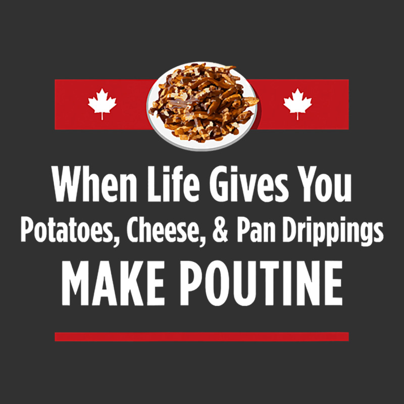 Canada Poutine Quebec Recipe French Urban Heavy Tee by linhVisuals | Teevron