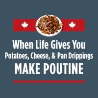 Canada Poutine Quebec Recipe French Urban Heavy Tee | Teevron