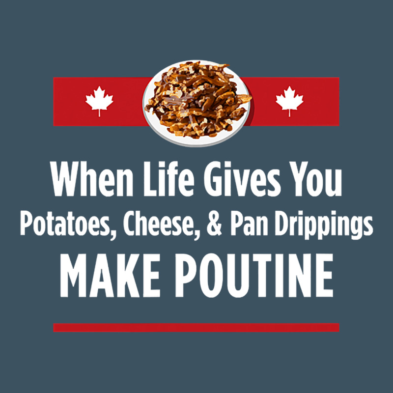 Canada Poutine Quebec Recipe French Urban Heavy Tee by linhVisuals | Teevron