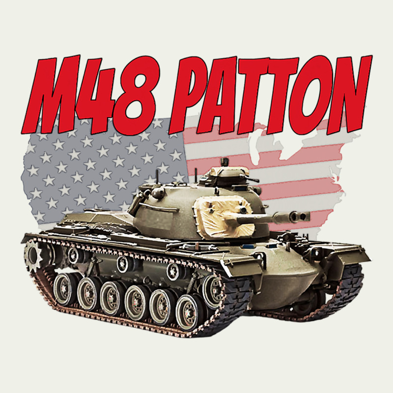 Cold War Battle Tank M48 Patton Gamer Urban Heavy Tee by linhVisuals | Teevron