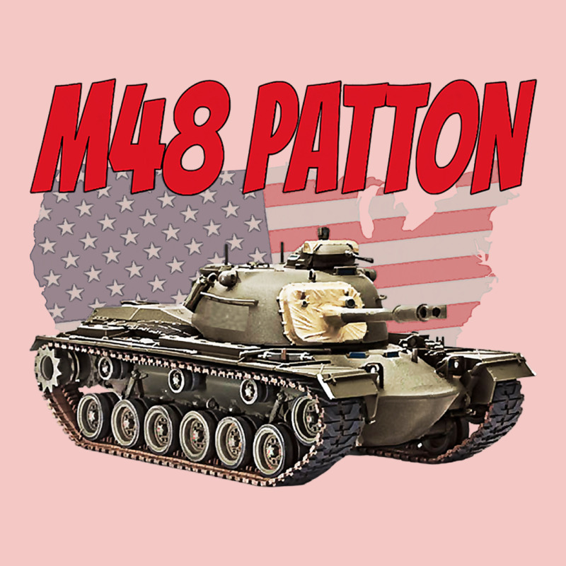 Cold War Battle Tank M48 Patton Gamer Urban Heavy Tee by linhVisuals | Teevron