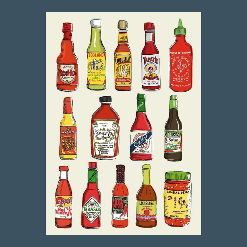 Hot Sauce Urban Heavy Tee by linhVisuals | Teevron