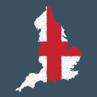 England Flag Map Drawing Line Art Urban Heavy Tee | Teevron