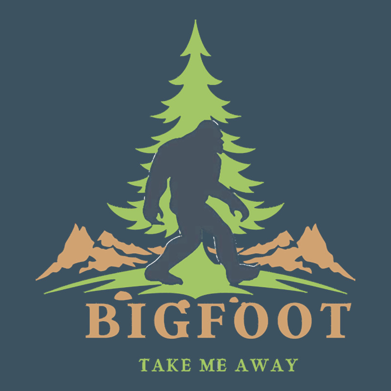 Bigfoot T  Shirt Bigfoot Take Me Away T  Shirt Urban Heavy Tee by linhVisuals | Teevron