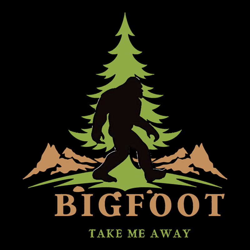 Bigfoot T  Shirt Bigfoot Take Me Away T  Shirt Urban Heavy Tee by linhVisuals | Teevron