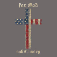 For God And Country Cross American Flag Faith Us Patriotic Tank Top Urban Heavy Tee | Teevron