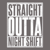 Straight Outta Night Shift Urban Heavy Tee | Teevron