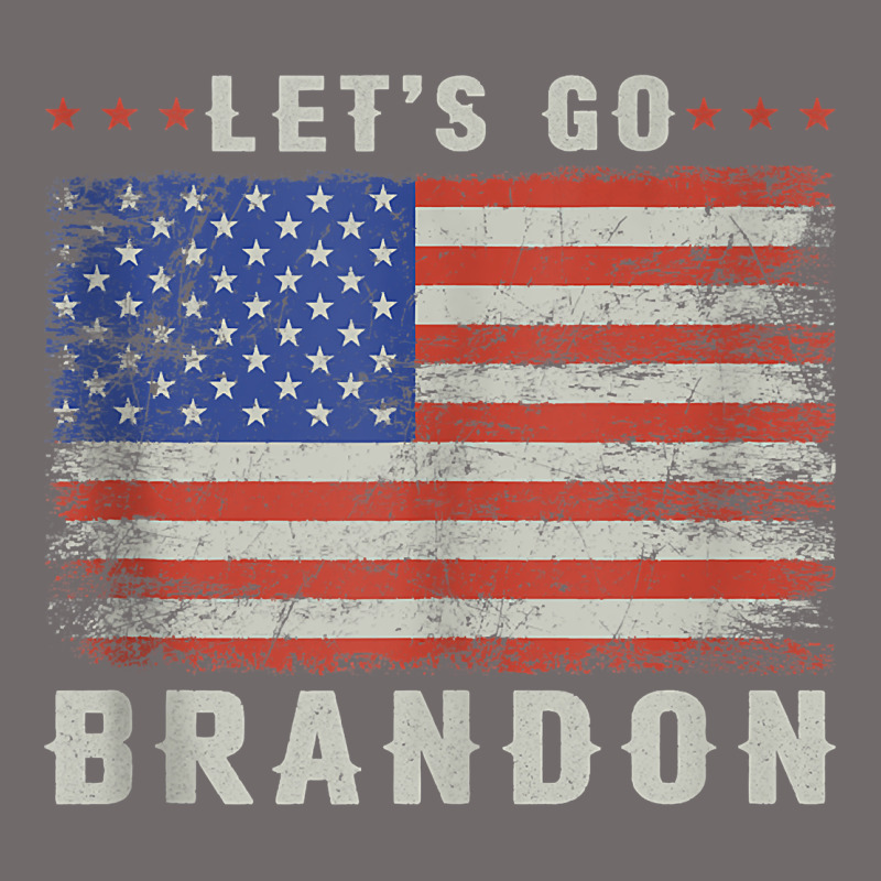 Let’s Go Brandon Funny Vintage American Flag Tank Top Urban Heavy Tee by linhVisuals | Teevron