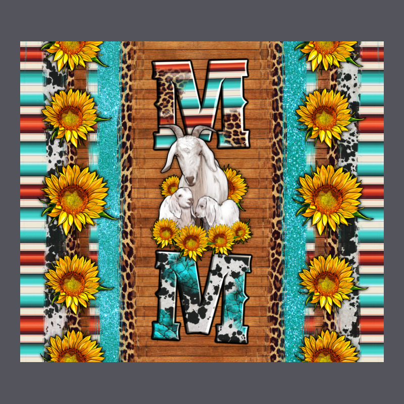 Goat Family Mom Sunflowers Serape Leopard Cowhide Tumbler Vintage Hoodie by Artiststas | Teevron