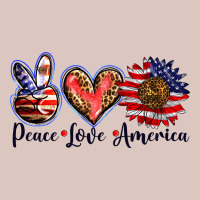 Peace Love America Premium Hoodie | Teevron