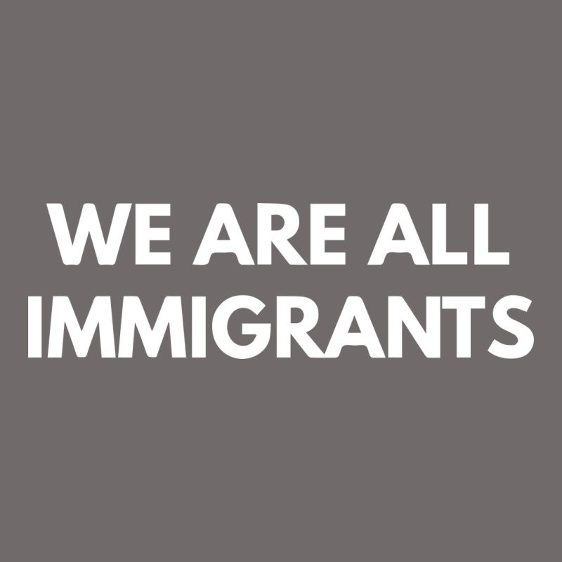 We Are All Immigrants Urban Heavy Tee by linhVisuals | Teevron