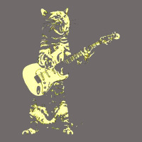 Cat Playing Guitar Urban Heavy Tee | Teevron