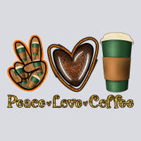 Peace Love Coffee Zipper Hoodie | Teevron