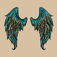 Turquoise Leopard Wings Heavyweight Hoodie | Teevron