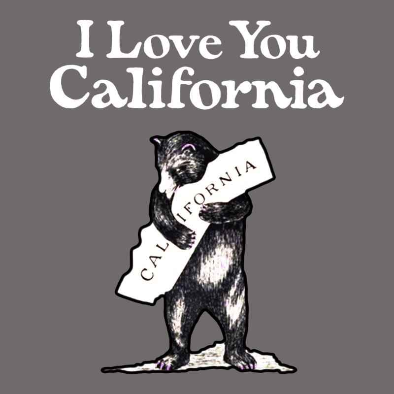 I Love You California Bear State Hug Urban Heavy Tee by linhVisuals | Teevron