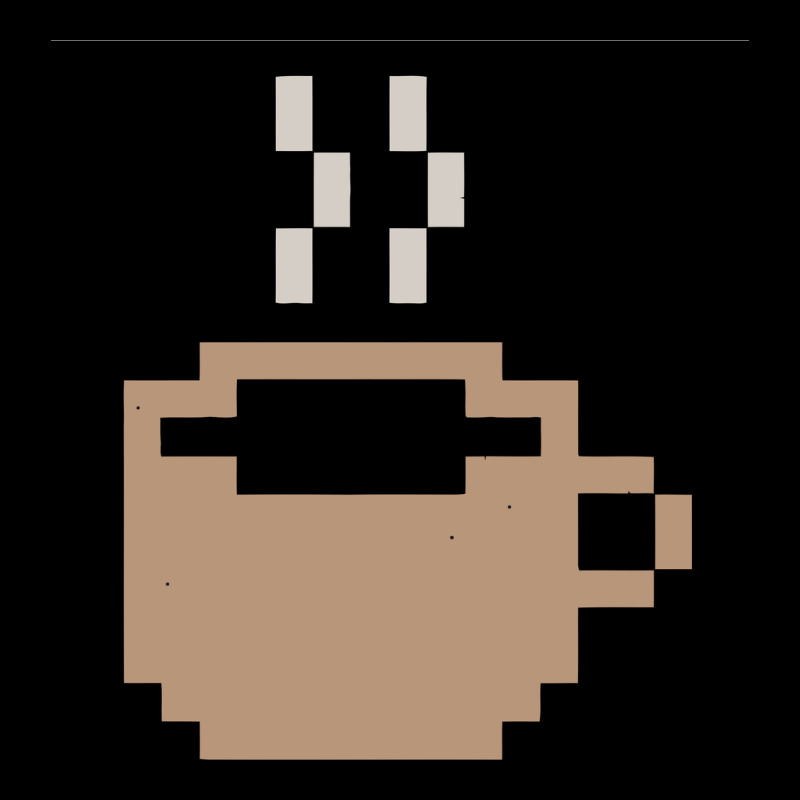 Pixel Coffee Urban Heavy Tee by linhVisuals | Teevron