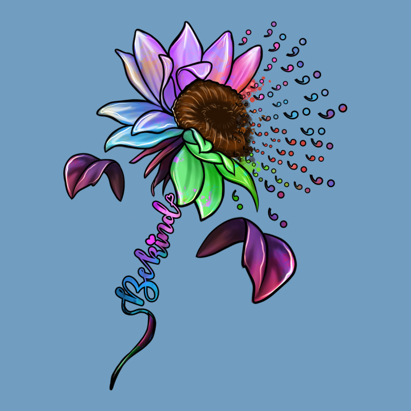 Be Kind Autism Semicolon Urban Heavy Tee by Jasminsmagicworld | Teevron