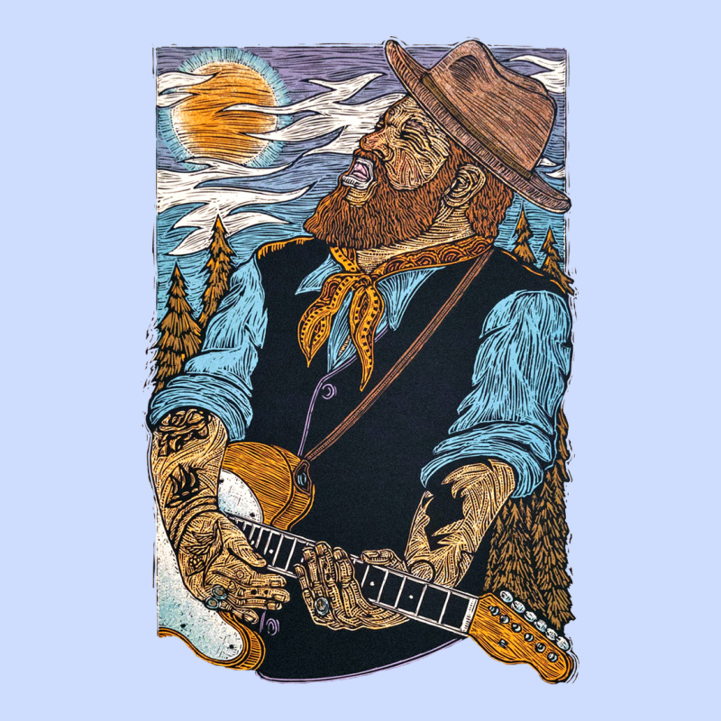Nathaniel Rateliff Müsïc Urban Heavy Tee by linhVisuals | Teevron