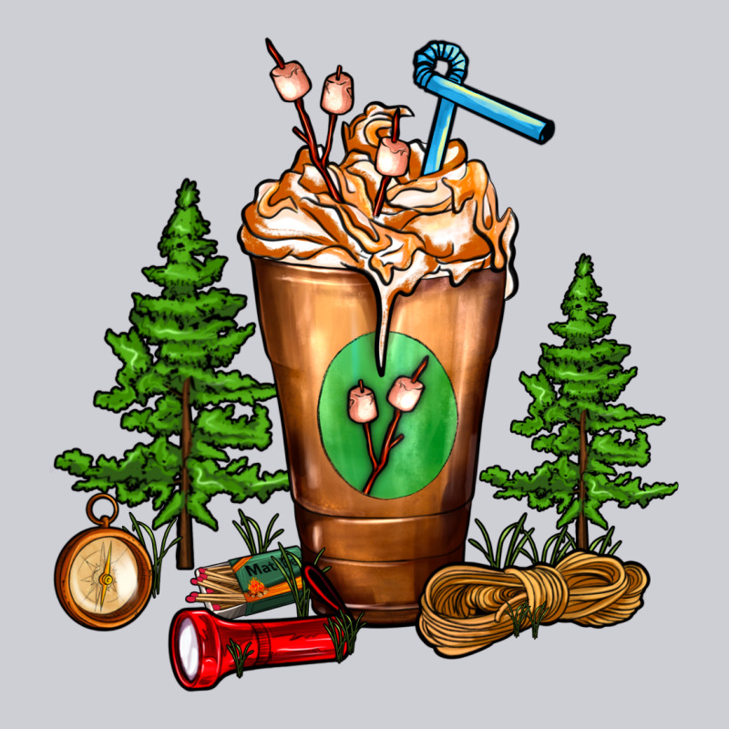 Camping Cold Drink Frappe Classic Tee by FaDigitalArtStudio | Teevron