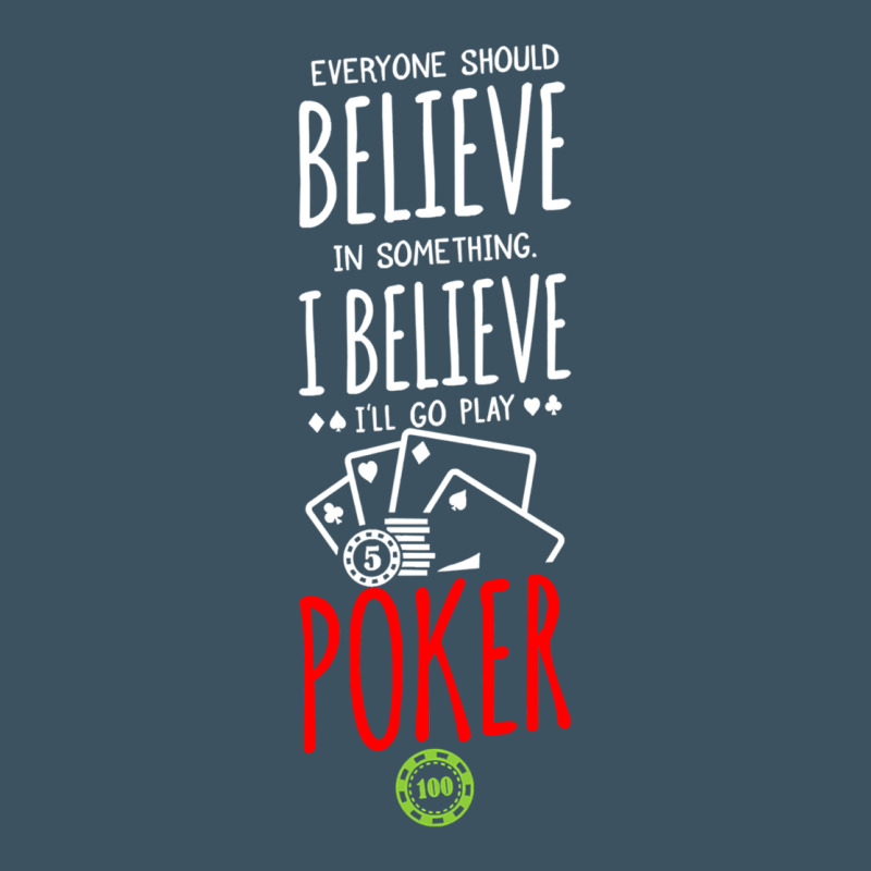 Poker Card Player Believe In Something Urban Heavy Tee by linhVisuals | Teevron