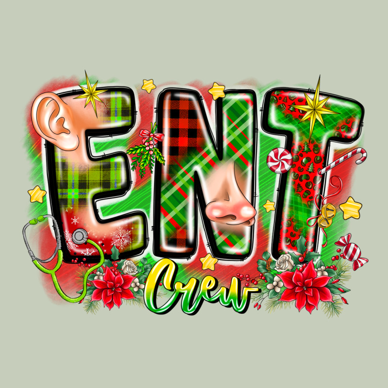 Ent Crew Christmas Ladies Tee by CowhideDigitalArt | Teevron