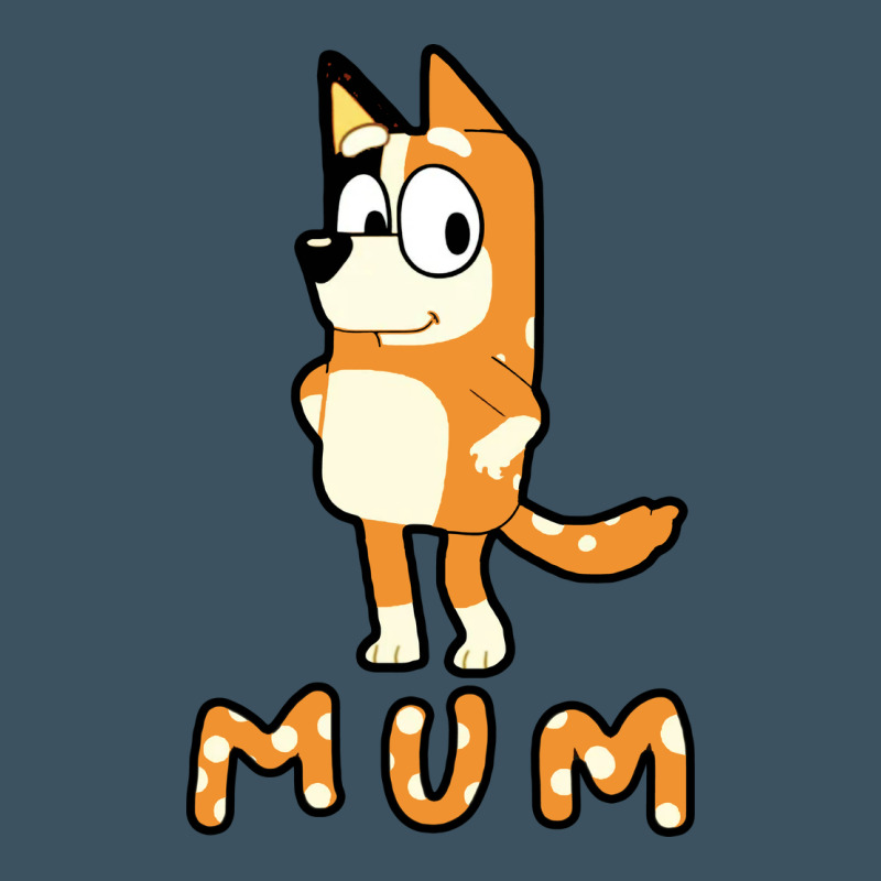Bluey Mom Urban Heavy Tee by linhVisuals | Teevron