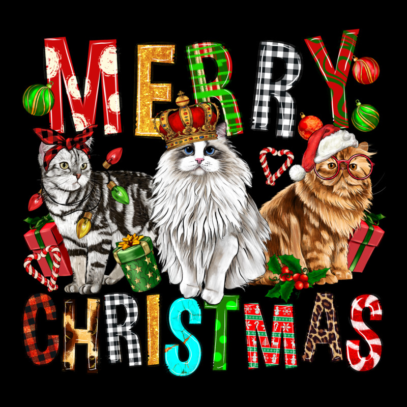 Merry Christmas Cats Premium Tee by FaDigitalArtStudio | Teevron