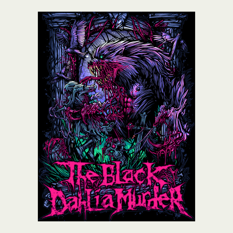 Black Dahlia Murder Urban Heavy Tee by linhVisuals | Teevron