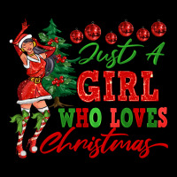 Just A Girl Who Loves Christmas Premium Tee | Teevron
