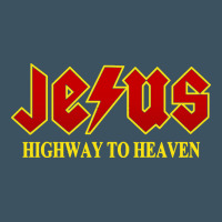 Jesus Rocks Highway To Heaven Urban Heavy Tee | Teevron