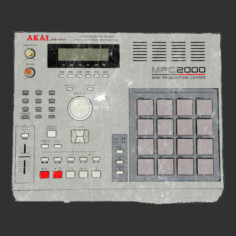 Akai Mpc2000 Urban Heavy Tee by linhVisuals | Teevron