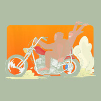 Bigfoot T  Shirt Bigfoot Riding Motorcycle For Biker Sasquatch Chick T Urban Heavy Tee | Teevron