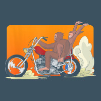 Bigfoot T  Shirt Bigfoot Riding Motorcycle For Biker Sasquatch Chick T Urban Heavy Tee | Teevron