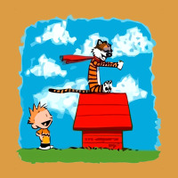 Calvin Hobbes Urban Heavy Tee | Teevron