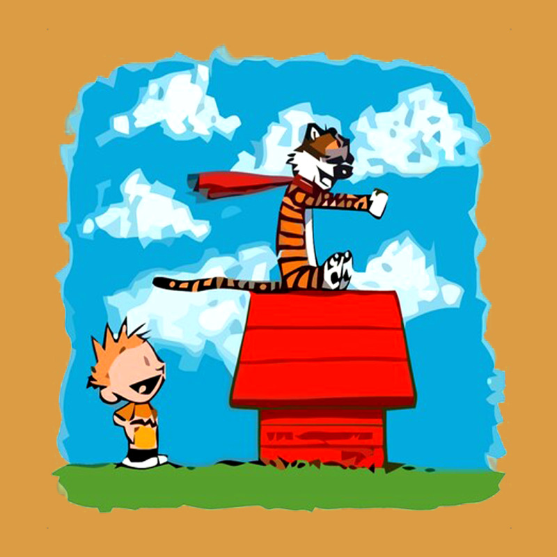 Calvin Hobbes Urban Heavy Tee by linhVisuals | Teevron