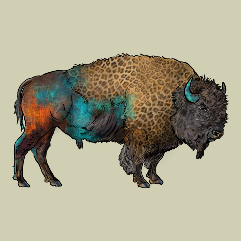 Leopard Bison Heavy Core Tee by RanaPortraitStore | Teevron