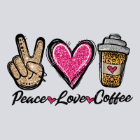Peace Love Coffee Zipper Hoodie | Teevron