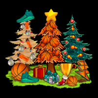 Christmas Basketball Trees Bbs Heavy Core Tee | Teevron