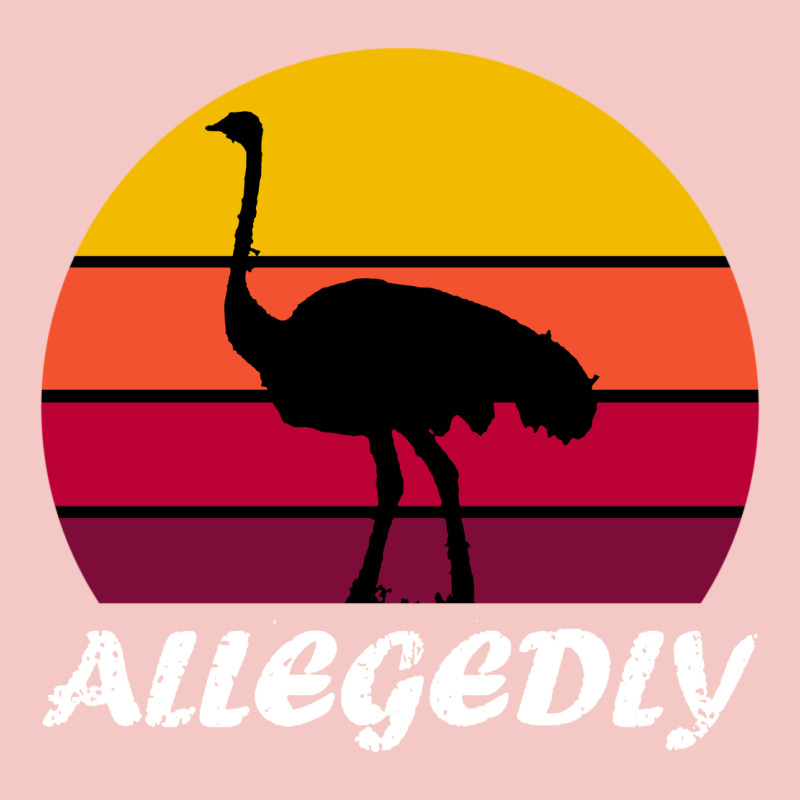Retro Vintage Allegedly Ostrich Urban Heavy Tee by linhVisuals | Teevron