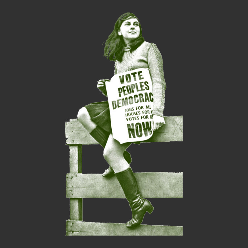 Bernadette Devlin Retro Irish Fanart Urban Heavy Tee by linhVisuals | Teevron