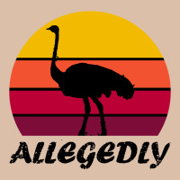 Retro Vintage Allegedly Ostrich Urban Heavy Tee | Teevron