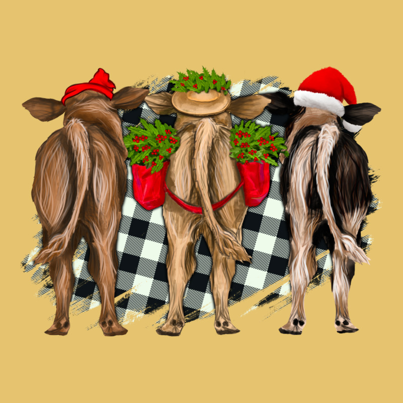 Christmas Heifers Back View Premium Sweatshirt by RanaPortraitStore | Teevron