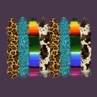 Serape Leopard Tooled Leather Cowhide Background Heavyweight Hoodie | Teevron