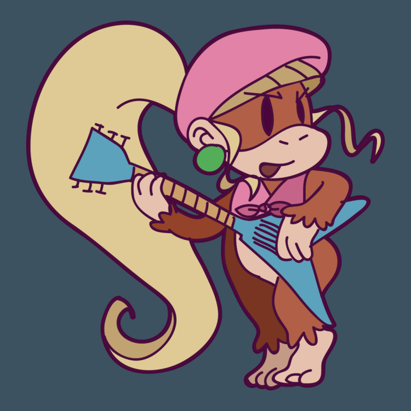 Cute Guitarist Dixie Kong Urban Heavy Tee by linhVisuals | Teevron