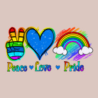 Peace Love Pride Premium Hoodie | Teevron