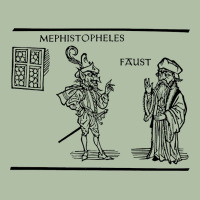 Doctor Faustus Vintage Illustration Design Urban Heavy Tee | Teevron