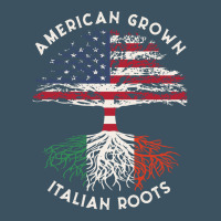 American Grown Italian Roots Usa Italy Flag Tree Urban Heavy Tee | Teevron