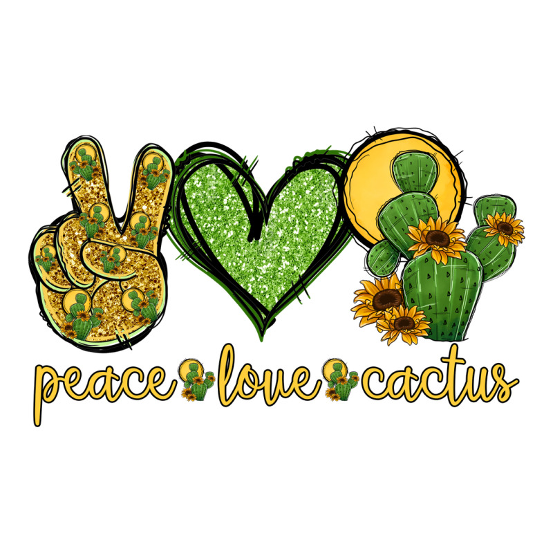 Peace Love Cactus Zipper Hoodie by Jasminsmagicworld | Teevron